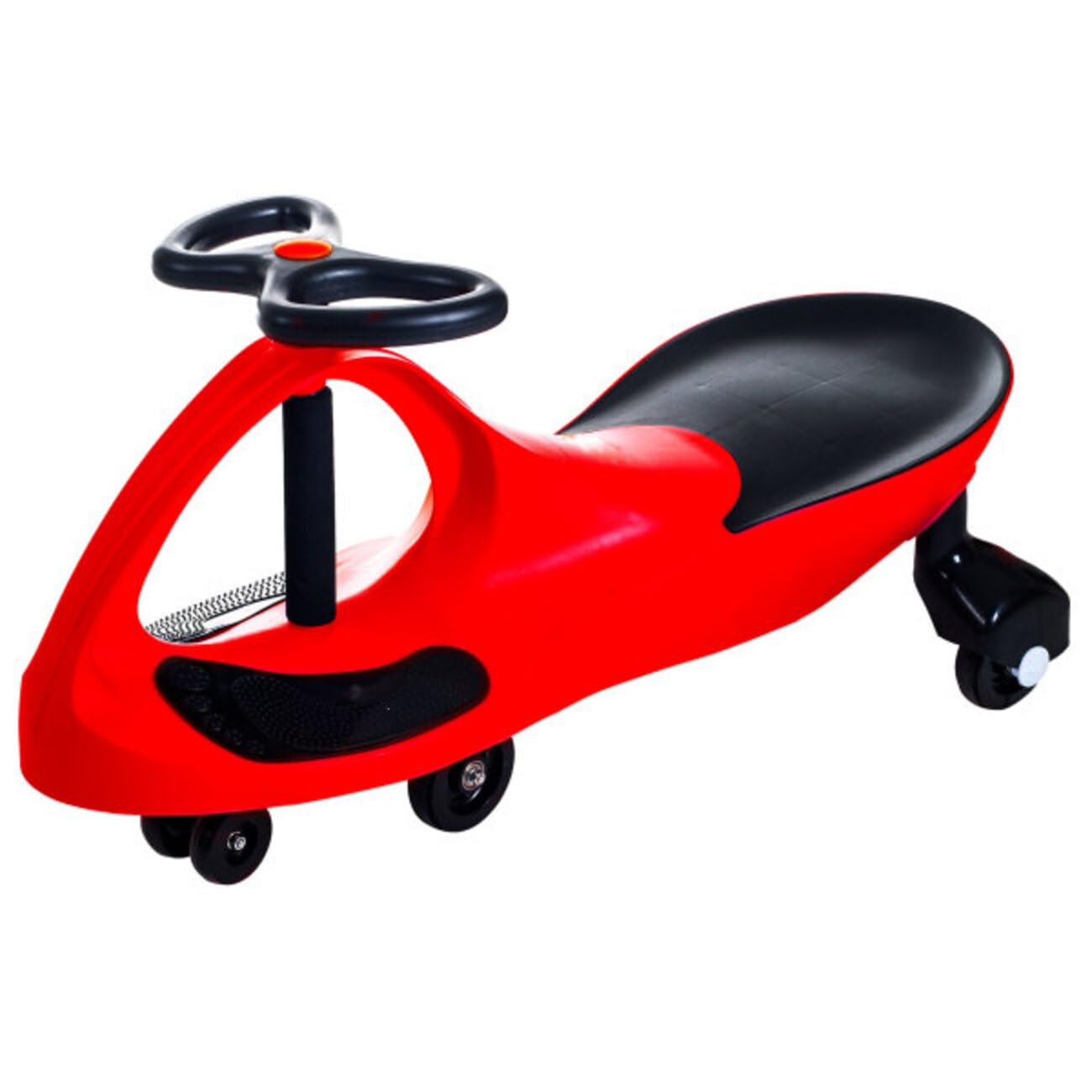 Wiggle Car Ride On Toy - No Batteries, Gears or Pedals - Twist, Swivel, Go - Outdoor Ride Ons for Kids 3 Years and Up by Lil' Rider (Green)