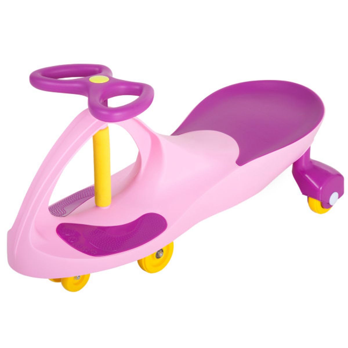 Wiggle Car Ride On Toy - No Batteries, Gears or Pedals - Twist, Swivel, Go - Outdoor Ride Ons for Kids 3 Years and Up by Lil' Rider (Green)