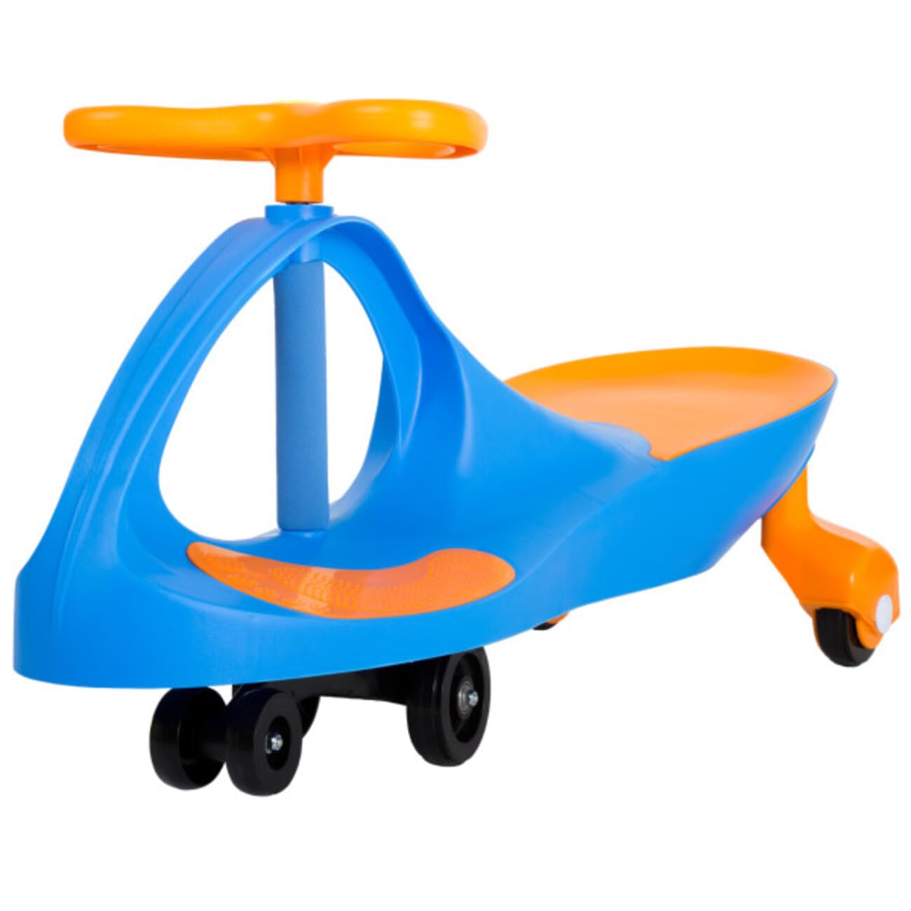 Wiggle Car Ride On Toy - No Batteries, Gears or Pedals - Twist, Swivel, Go - Outdoor Ride Ons for Kids 3 Years and Up by Lil' Rider (Green)